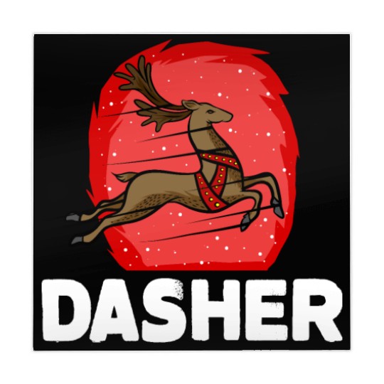 Christmas Santa's Reindeer Lazy Costume Dasher Mahjong Mats