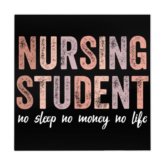Nursing Student No Sleep No Money No Life Gift Mahjong Mats