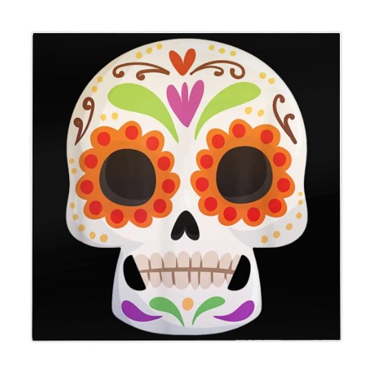 Day of the Dead Dia De Los Muertos Skull Gift Mahjong Mats