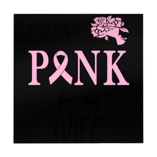 I WEAR PINK FOR MY WIFE Mahjong Mats