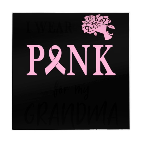 I WEAR PINK FOR MY GRANDMA Mahjong Mats