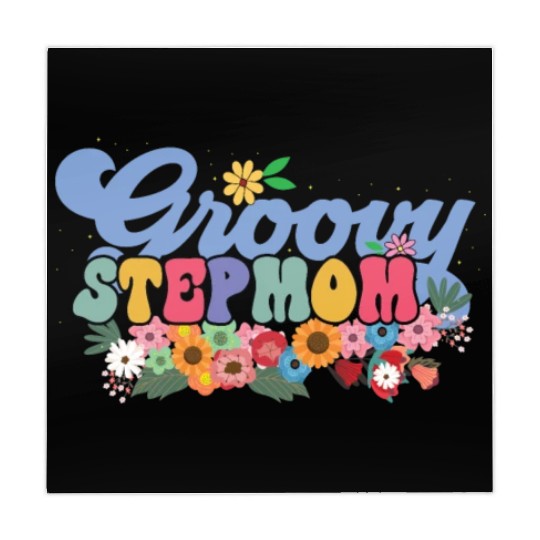 Groovy Stepmom Garden Plant Flowers Floral Decor Mahjong Mats