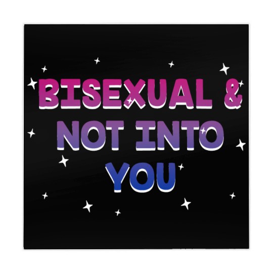 Bisexual and Not into You Bi Single Bi Pride Mahjong Mats