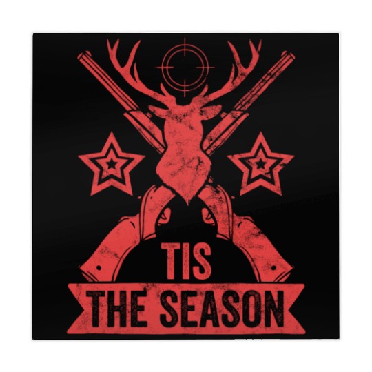 Tis The Season Retro Dear Hunting Mahjong Mats