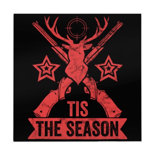 Tis The Season Retro Dear Hunting Mahjong Mats