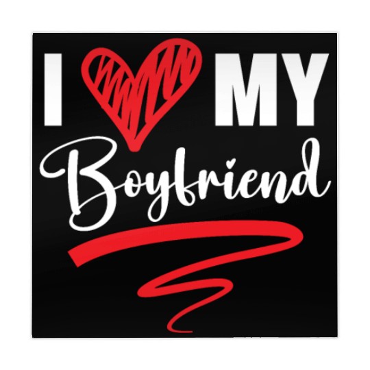 I Love My Boyfriend Valentines Day Cupid Love Mahjong Mats