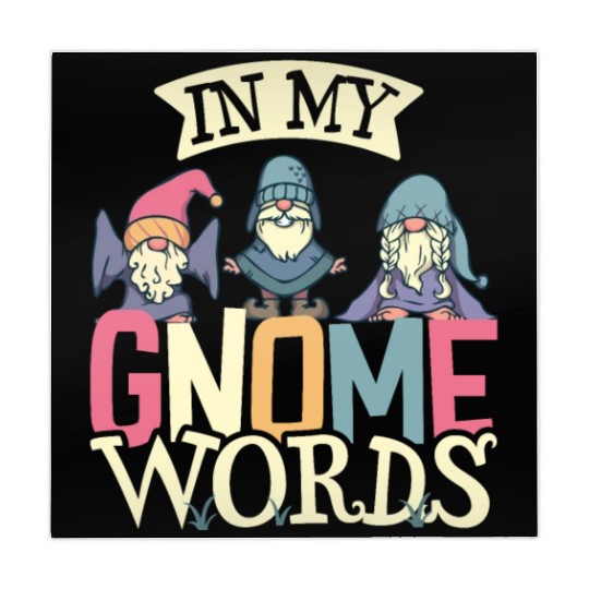 Garden Gnomes Gnome Lover Funny Gnome Gardening Mahjong Mats