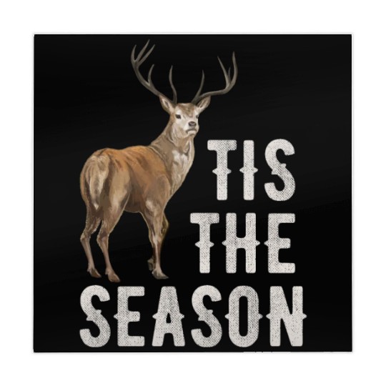 Tis The Season Retro Dear Hunting Mahjong Mats