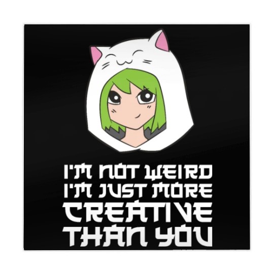 I'm Not Weird I'm Just More Creative Than You Mahjong Mats