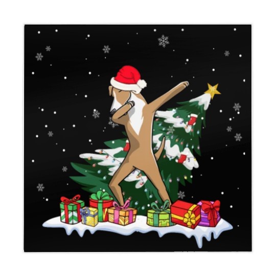 Great Dane Christmas Dabbing Santa Xmas Pajama Mahjong Mats