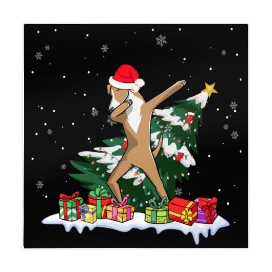Great Dane Christmas Dabbing Santa Xmas Pajama Mahjong Mats