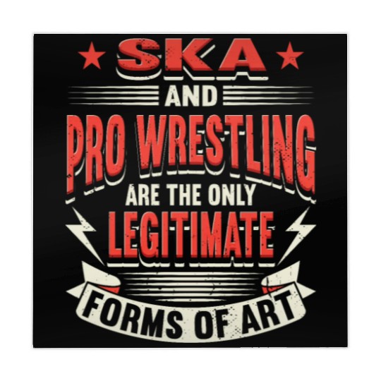 Funny Ska And Pro Wrestling Wrestler Mahjong Mats