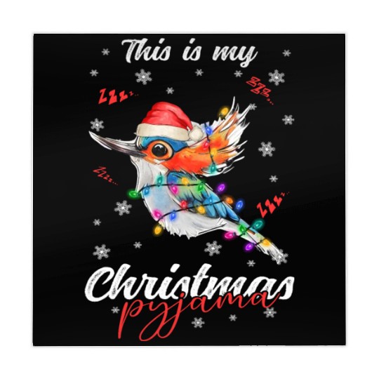 Winter Christmas Pyjama Hummingbird Mahjong Mats