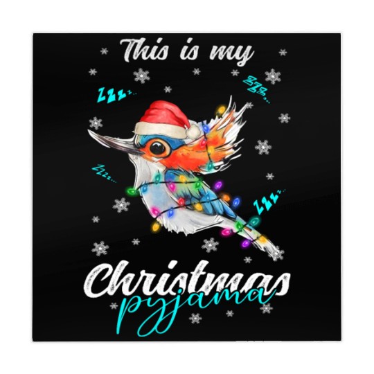 Winter Christmas Pyjama Hummingbird Mahjong Mats