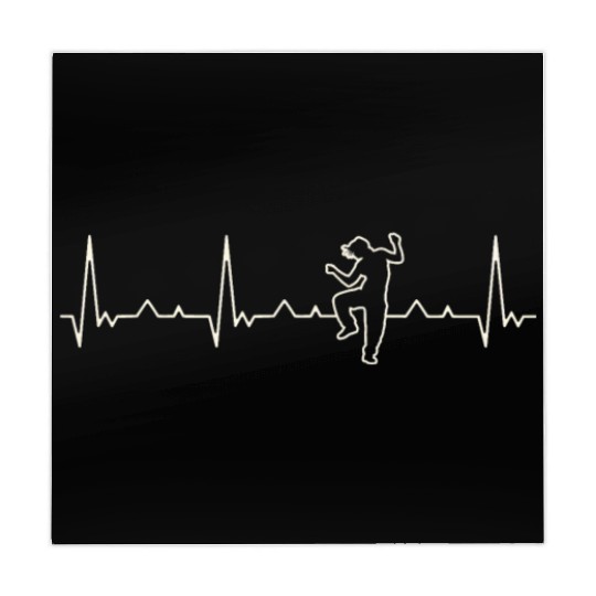 Hiphop Girl Break Dance Music Dancer. Heart. Love Mahjong Mats