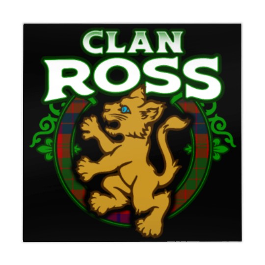 Clan Ross Cute Baby Lion Rampant Kitten Mahjong Mats