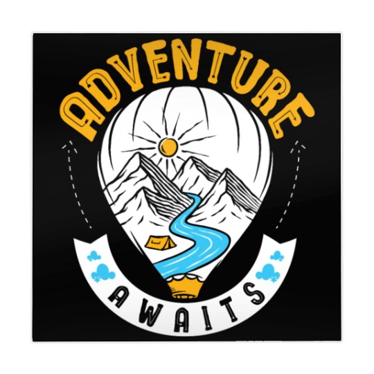 Adventure Awaits Hot Air Balloon Thrill Seeker Mahjong Mats