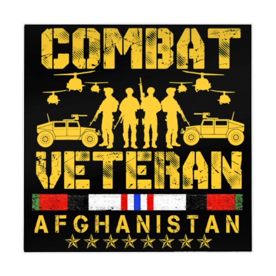 Combat Veteran Afghanistan Proud Us Mahjong Mats