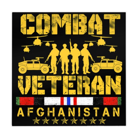 Combat Veteran Afghanistan Proud Us Mahjong Mats