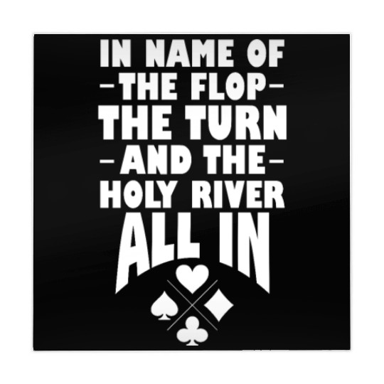 In Name of The Flop The Turn And The Holy River Mahjong Mats