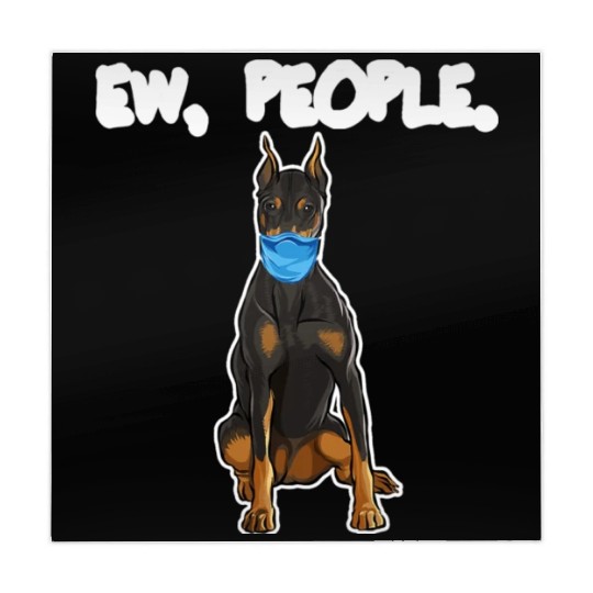 Doberman Pinscher Ew People Dog Mahjong Mats