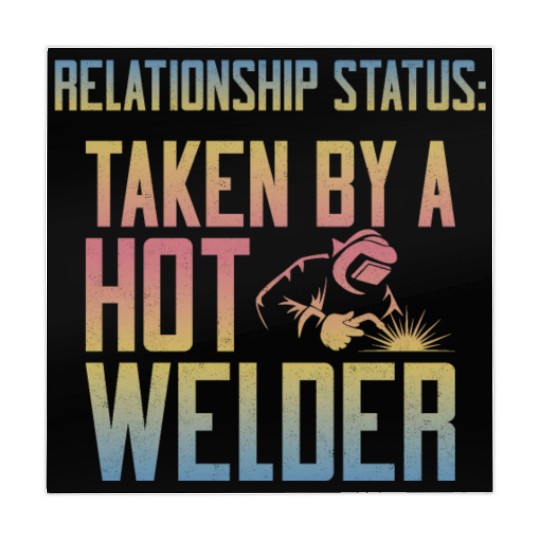 Welder Welding Girlfriend Mahjong Mats