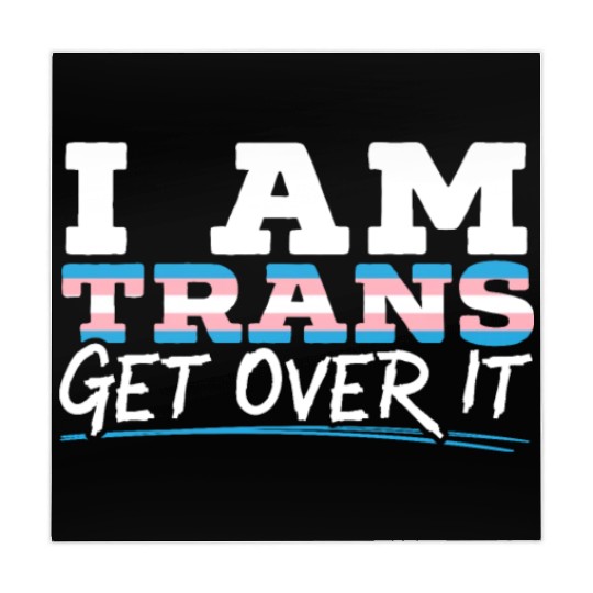 I Am Trans Get Over It LGBTQ Pride Transgender Mahjong Mats
