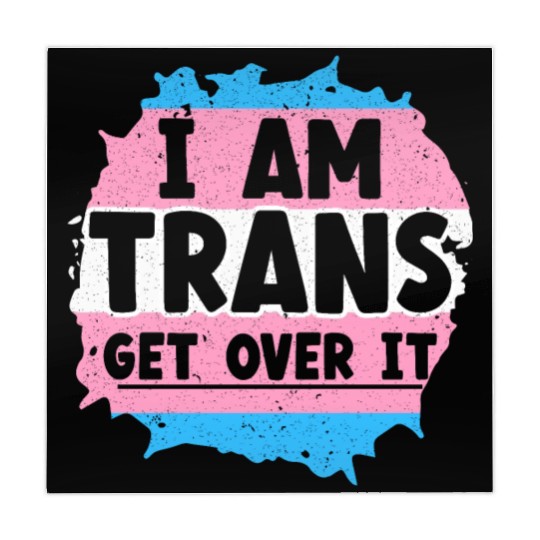 I Am Trans Get Over It LGBTQ Pride Transgender Mahjong Mats