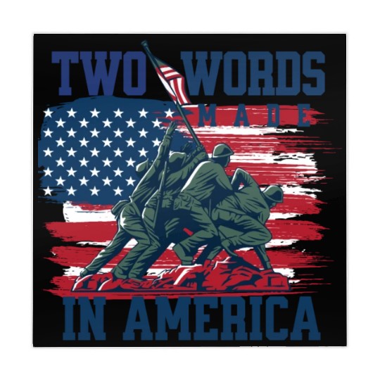 U S Army Veteran Flag 2 Mahjong Mats