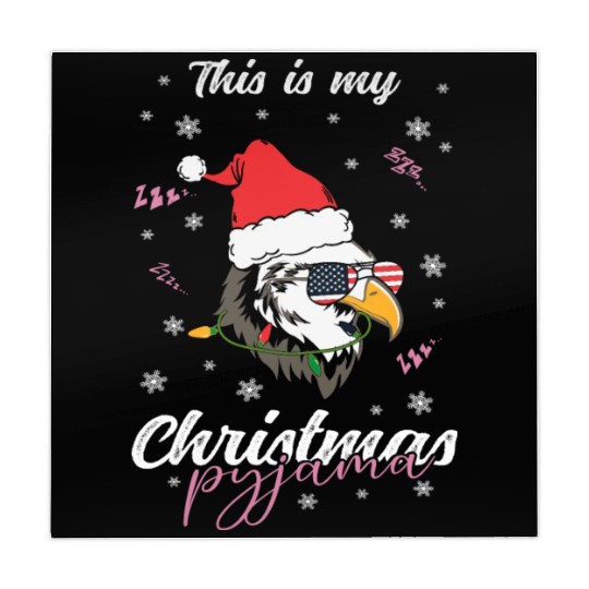 Winter Christmas Pyjama Eagle Mahjong Mats