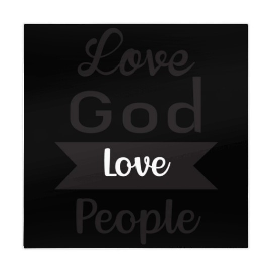 Love God Love People Mahjong Mats