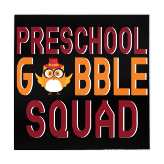 Preschool Gobble Squad. Mahjong Mats