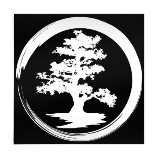 japanese bonsai tree Mahjong Mats