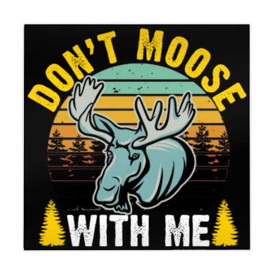 Retro - Don't Moose with Me Mahjong Mats