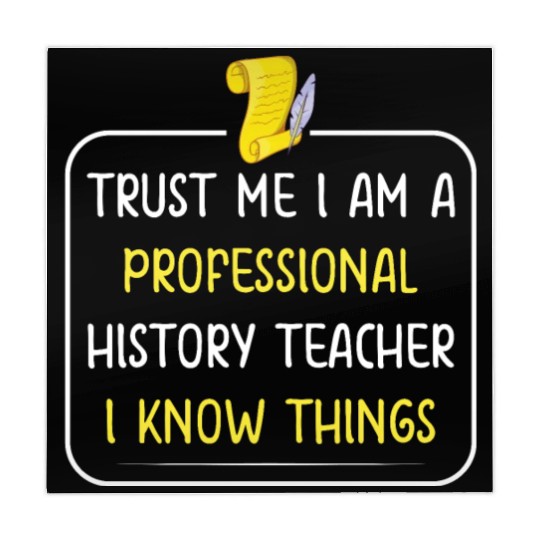 Trust me I am a professional History Teacher Mahjong Mats