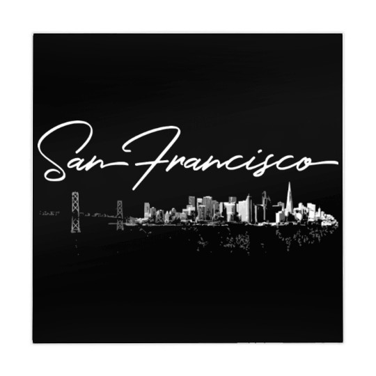 San Francisco Skyline For Women & Men Mahjong Mats