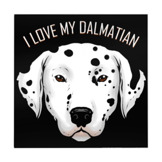 Dog Lover - I Love My Dalmatian Mahjong Mats