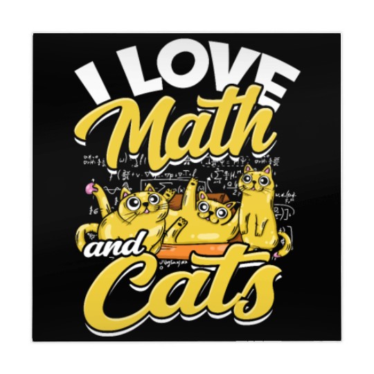 I love math and cats - mathematical Mahjong Mats