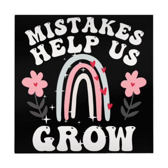 Mistakes Help Us Grow Back To School Motivational Mahjong Mats