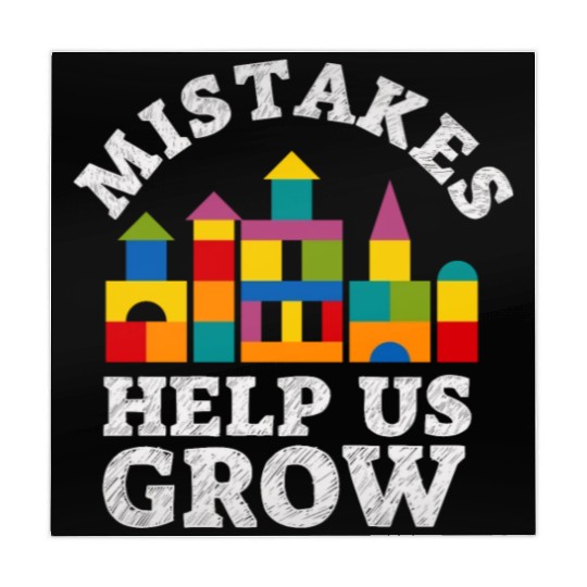 Mistakes Help Us Grow Back To School Motivational Mahjong Mats