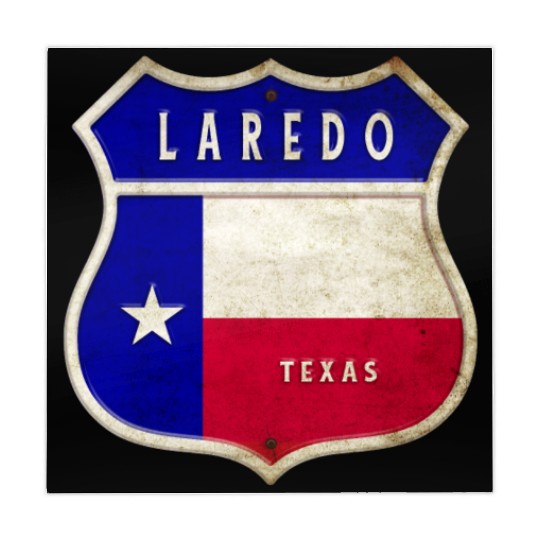 Laredo Texas crest flag design Mahjong Mats