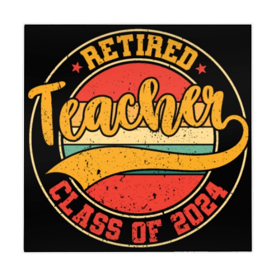 Retired Teacher Class Of 2024 Mahjong Mats