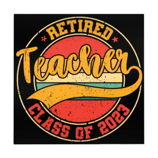 Retired Teacher Class Of 2023 Mahjong Mats