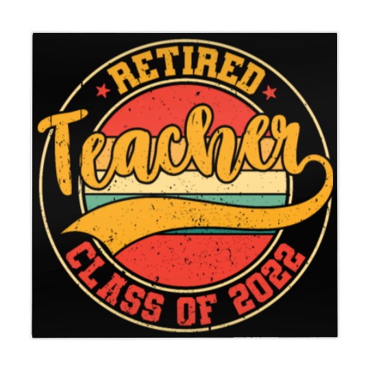 Retired Teacher Class Of 2022 Mahjong Mats