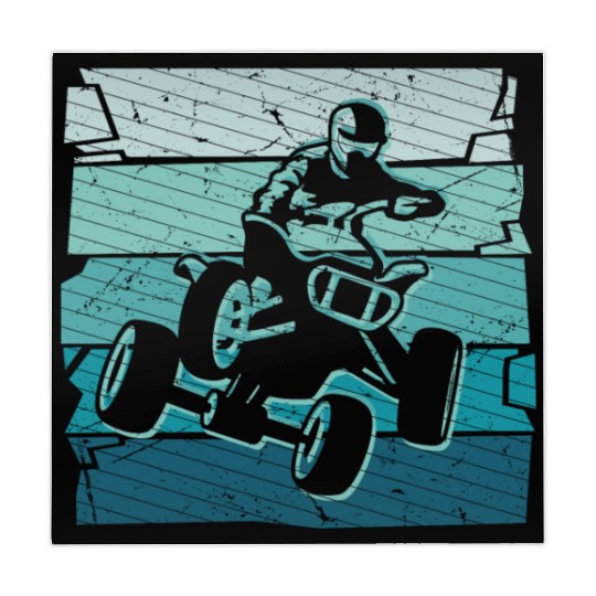 Quad Biker Graphic Offroad 4 wheeler ATV Mahjong Mats