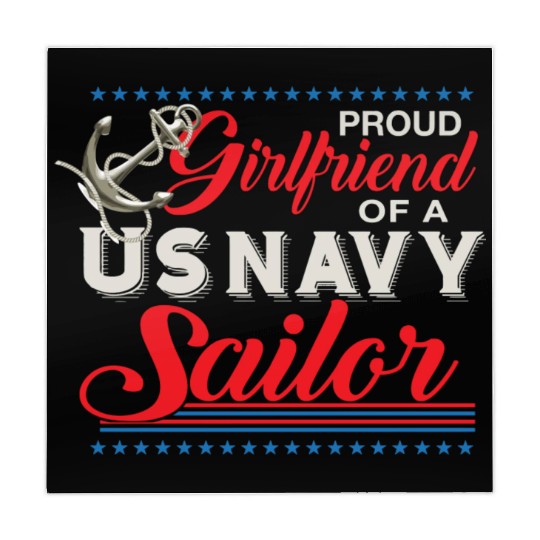 Proud Girlfriend Of A Us Sailor Mahjong Mats
