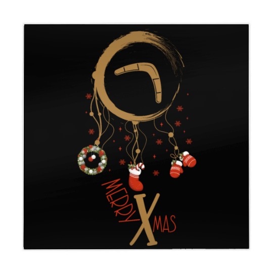 Winter dreamcatcher Christmas Boomerang Mahjong Mats