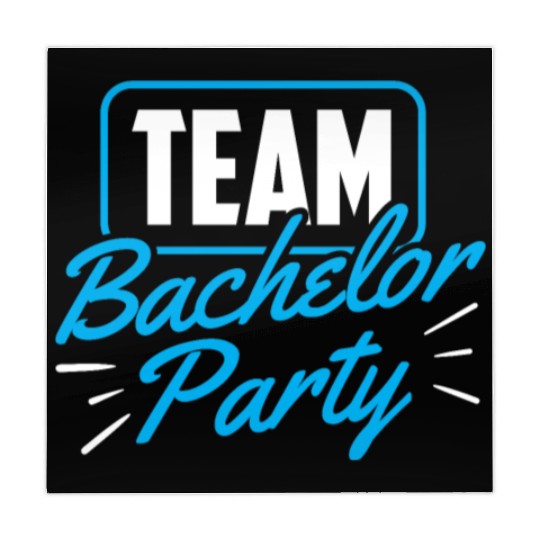 Team Bachelor Party Bride Groom Mahjong Mats