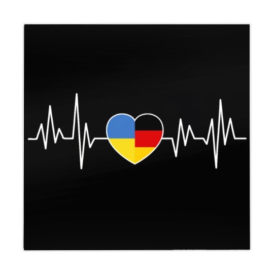 Ukraine Germany Flag Two Countries Mahjong Mats