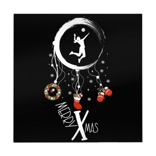 Winter dreamcatcher Christmas Volleyball Mahjong Mats